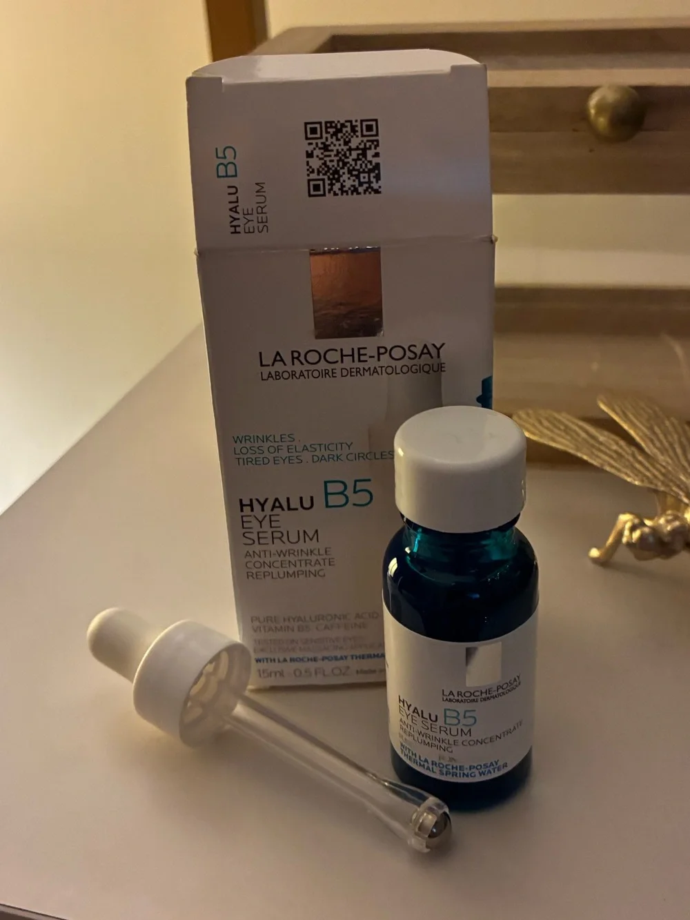 La Roche-Posay Hyalu B5 Eye Serum 15ml Anti-Wrinkle Repair Brand New